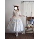 Miss Point Point Garden Embroidered 3-Tier Skirt(Reservation/3 Colours/Full Payment Without Shipping)